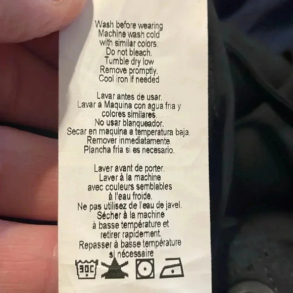 Cherokee Men's Scrub Pants Tapered Leg with Elastic Waistband Zip Fly 5 Pockets - Picture 7 of 8